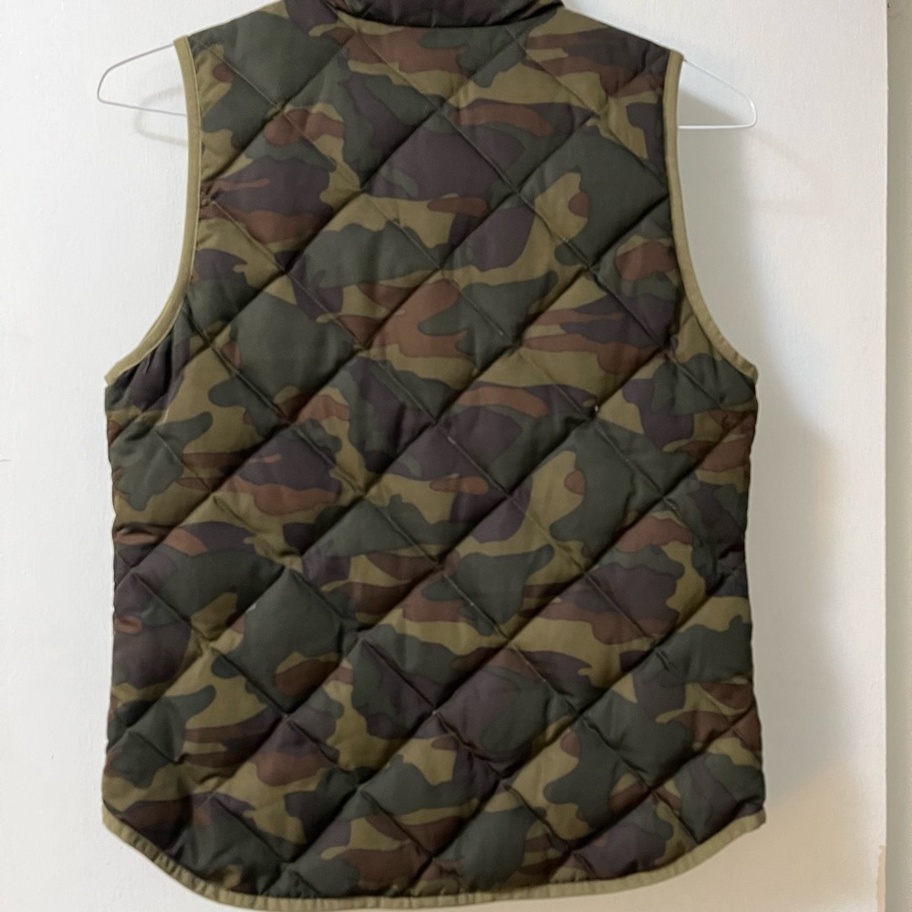 Camo J-Crew vest, in excellent condition - Picture 4 of 4